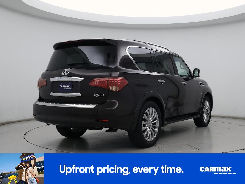 used 2015 INFINITI QX80 car, priced at $37,998