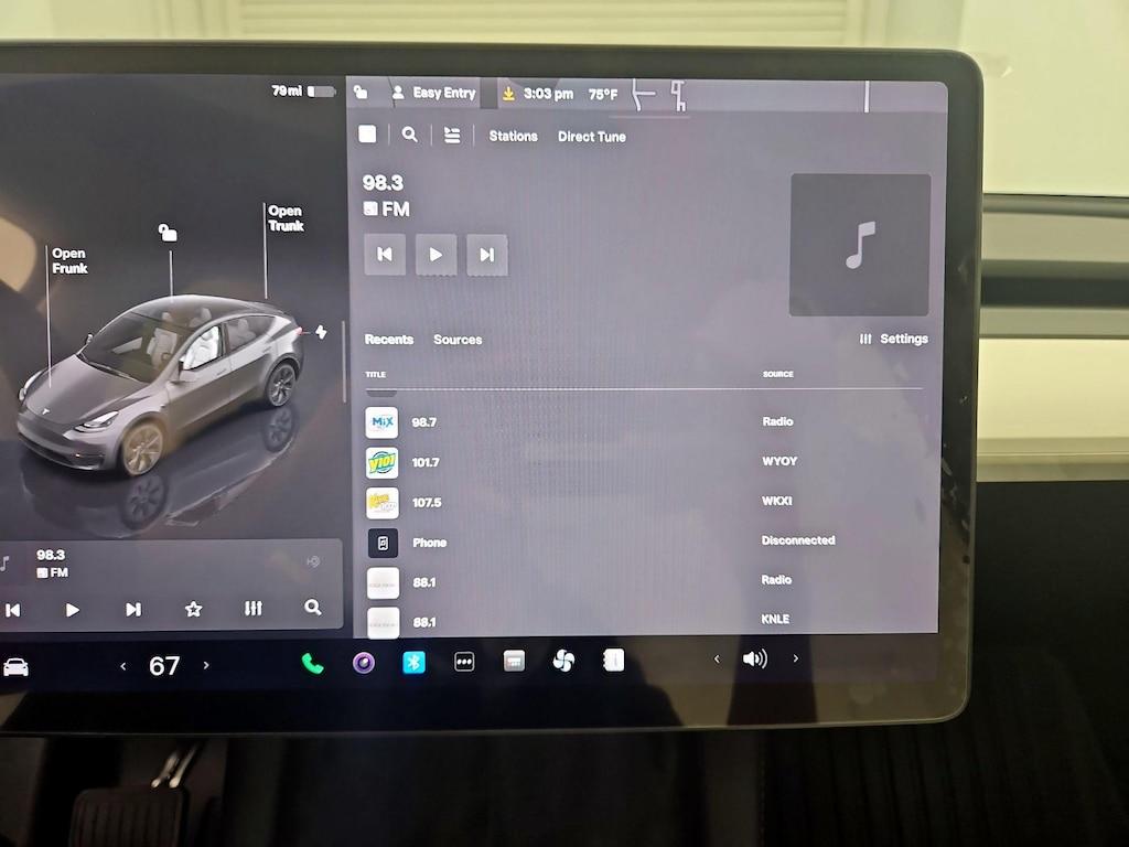used 2025 Tesla Model Y car, priced at $44,998