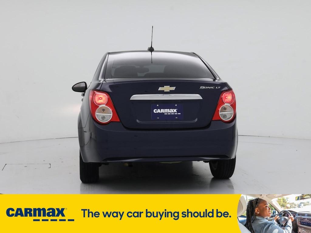 used 2015 Chevrolet Sonic car, priced at $13,998