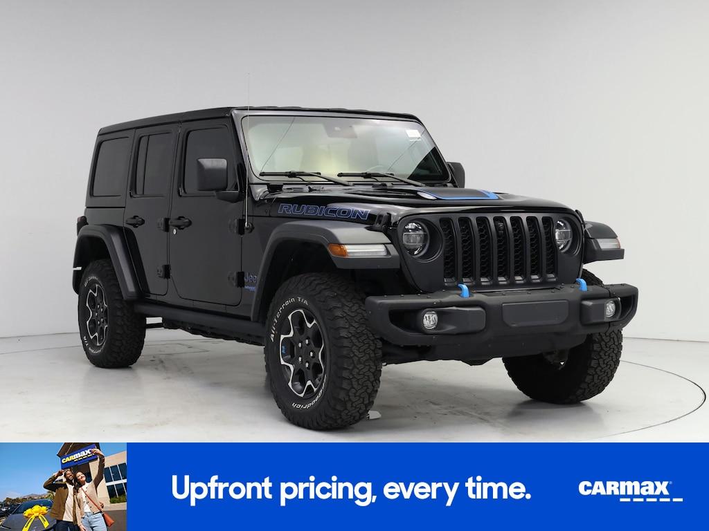 used 2022 Jeep Wrangler Unlimited 4xe car, priced at $34,998