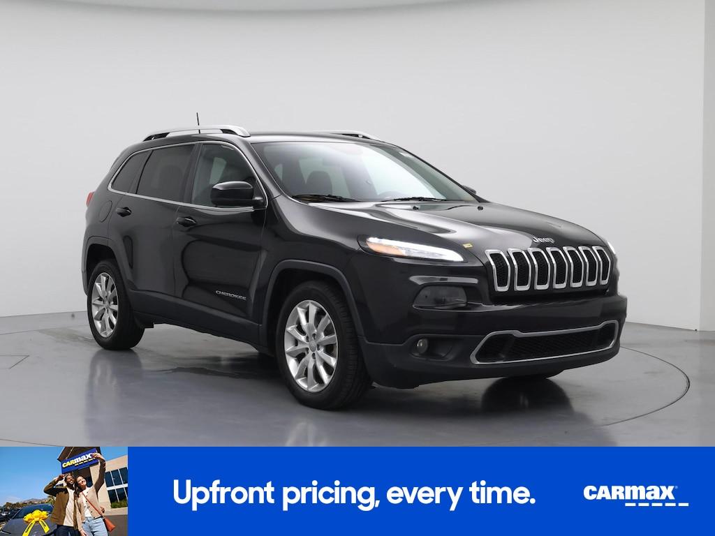 used 2016 Jeep Cherokee car, priced at $14,998
