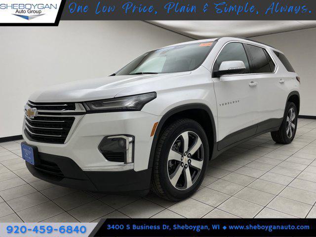 used 2022 Chevrolet Traverse car, priced at $33,131