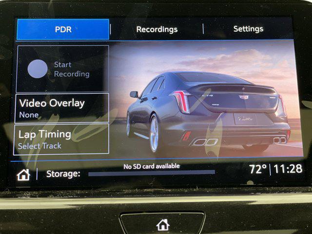 new 2025 Cadillac CT4-V car, priced at $62,560
