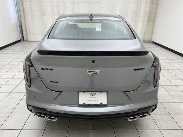 new 2025 Cadillac CT4-V car, priced at $62,560