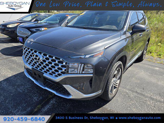 used 2021 Hyundai Santa Fe car, priced at $20,999