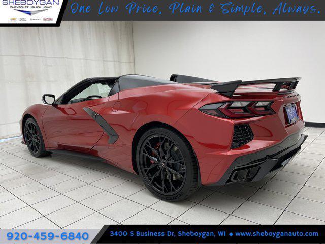 new 2025 Chevrolet Corvette car, priced at $103,790