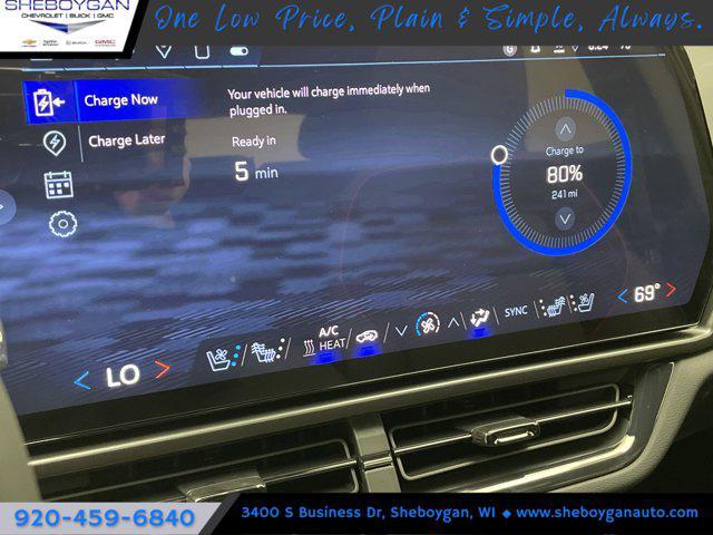 new 2025 Chevrolet Equinox EV car, priced at $53,840