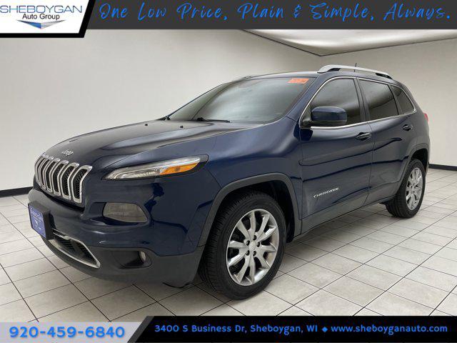 used 2018 Jeep Cherokee car, priced at $13,749