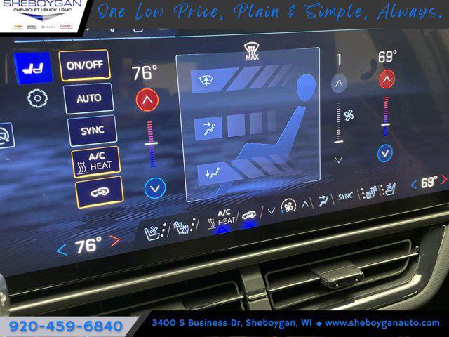 new 2025 Chevrolet Equinox EV car, priced at $54,335