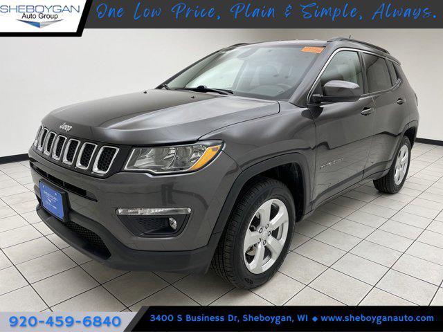 used 2021 Jeep Compass car, priced at $21,487