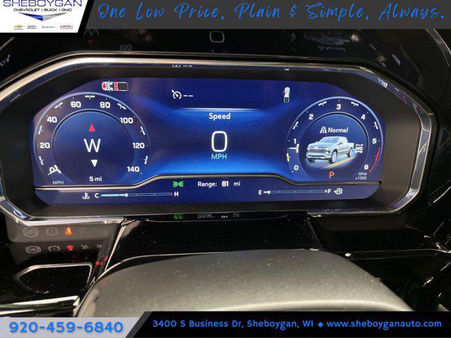 new 2025 Chevrolet Silverado 1500 car, priced at $61,760