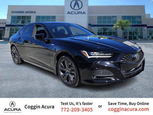 used 2023 Acura TLX car, priced at $37,250