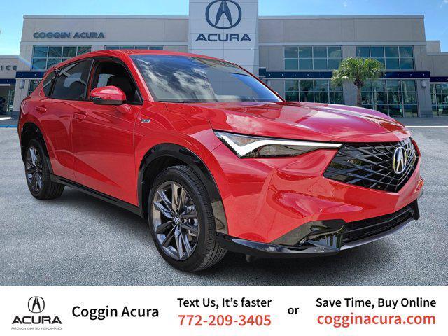 new 2025 Acura ADX car, priced at $39,350