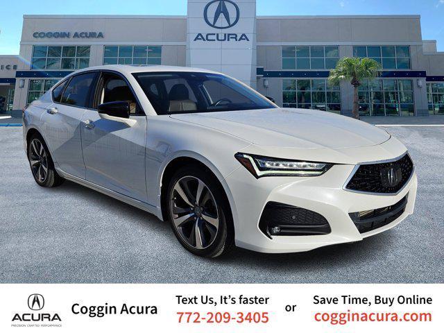 used 2021 Acura TLX car, priced at $31,000