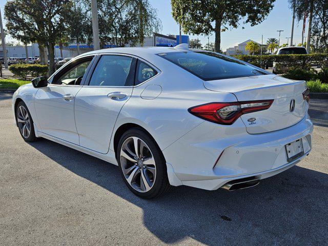 used 2021 Acura TLX car, priced at $31,000