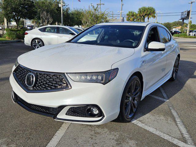 used 2020 Acura TLX car, priced at $19,890