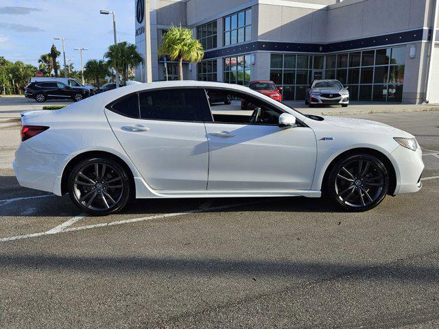 used 2020 Acura TLX car, priced at $19,890