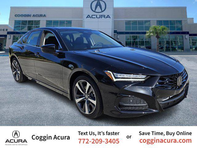 new 2025 Acura TLX car, priced at $43,345