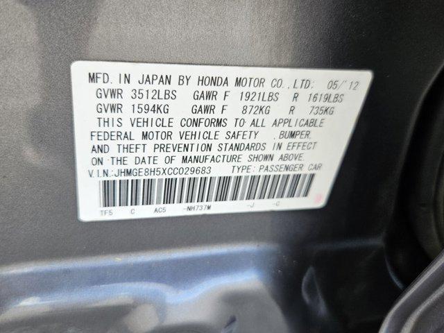used 2012 Honda Fit car, priced at $6,777
