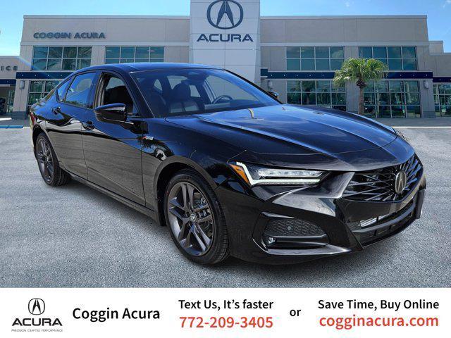 new 2025 Acura TLX car, priced at $52,195