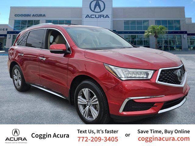 used 2020 Acura MDX car, priced at $28,818