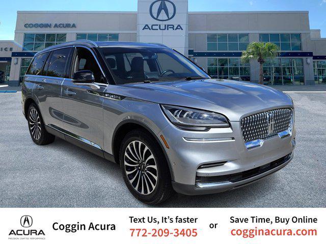 used 2023 Lincoln Aviator car, priced at $42,332