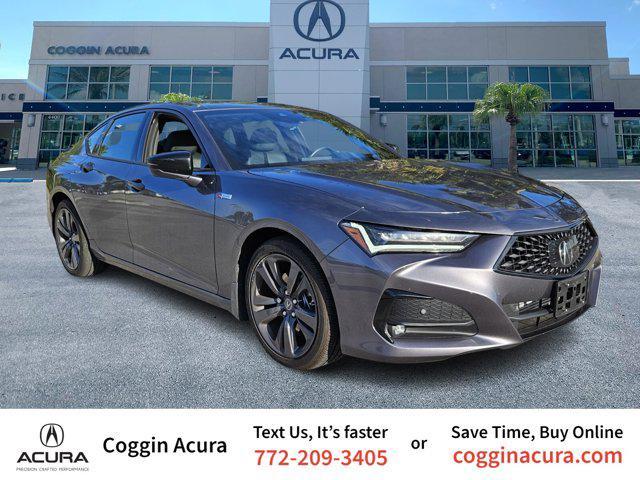 used 2023 Acura TLX car, priced at $38,880