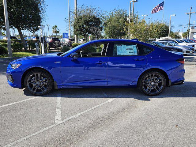 new 2025 Acura TLX car, priced at $52,195