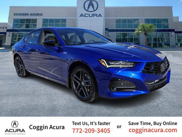 new 2025 Acura TLX car, priced at $52,195