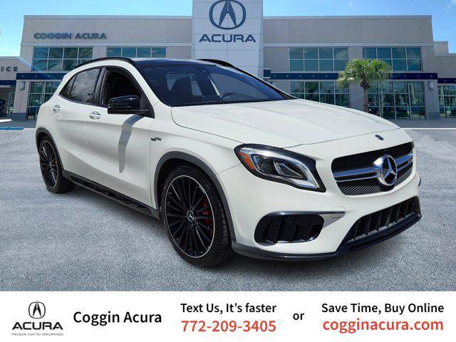 used 2018 Mercedes-Benz AMG GLA 45 car, priced at $31,075