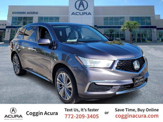 used 2018 Acura MDX car, priced at $22,161
