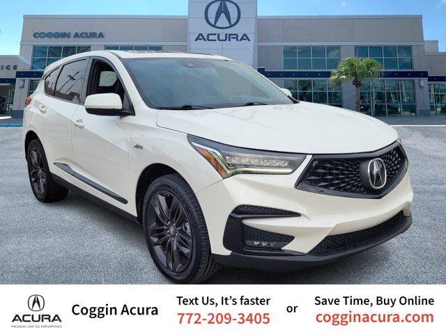 used 2021 Acura RDX car, priced at $28,672