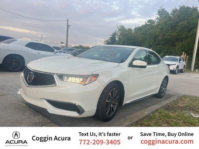 used 2018 Acura TLX car, priced at $23,405