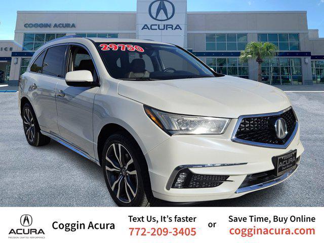 used 2019 Acura MDX car, priced at $28,483