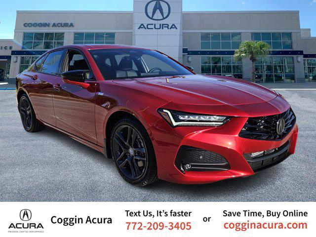 new 2025 Acura TLX car, priced at $48,345