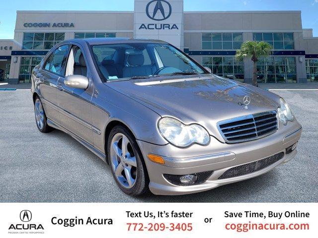used 2005 Mercedes-Benz C-Class car, priced at $7,493