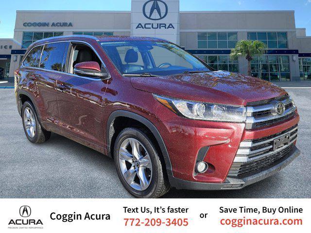 used 2017 Toyota Highlander car, priced at $24,702