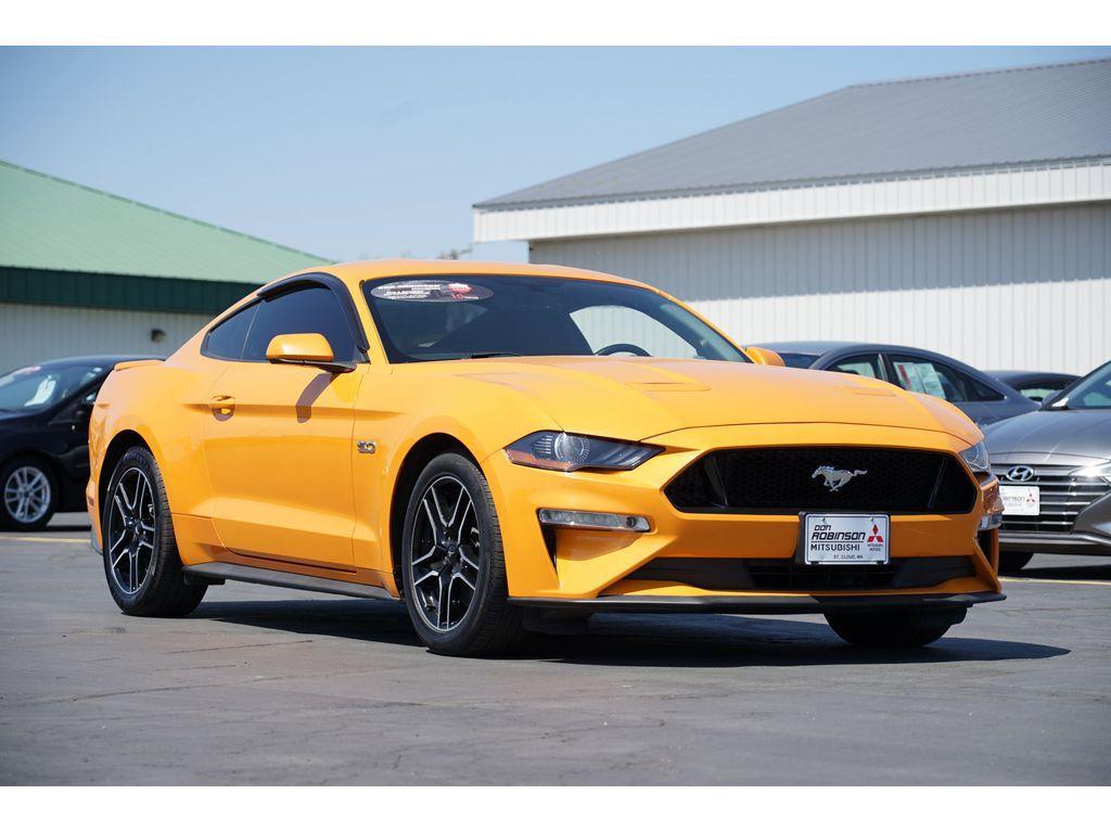 used 2018 Ford Mustang car, priced at $33,999