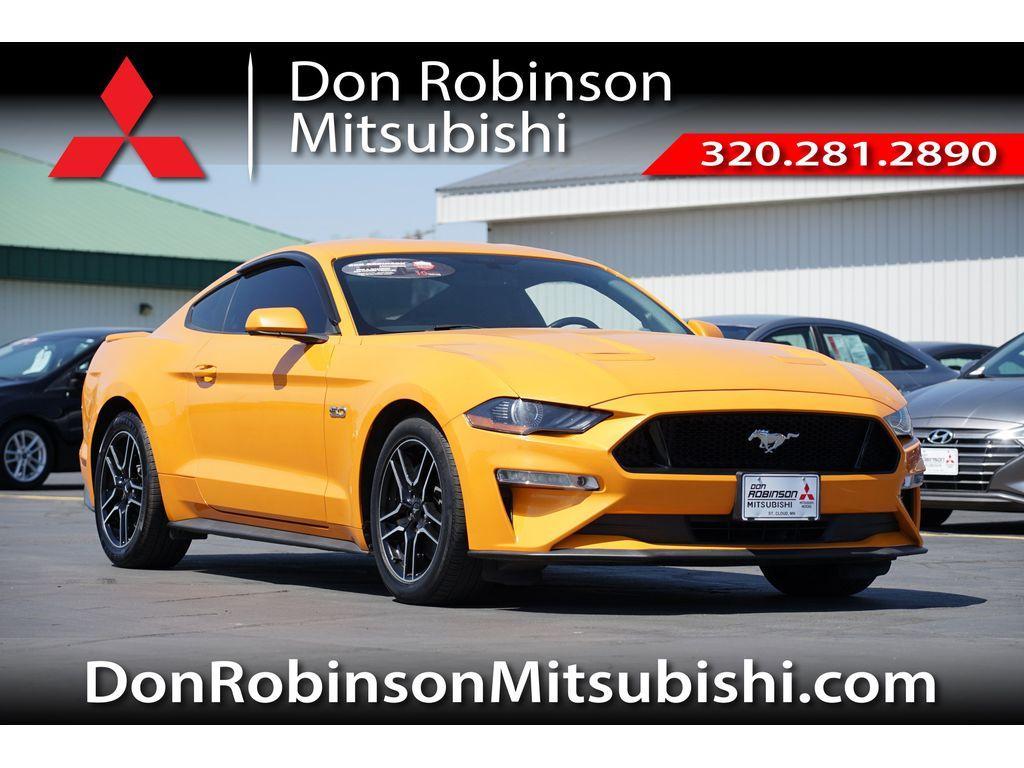 used 2018 Ford Mustang car, priced at $33,999