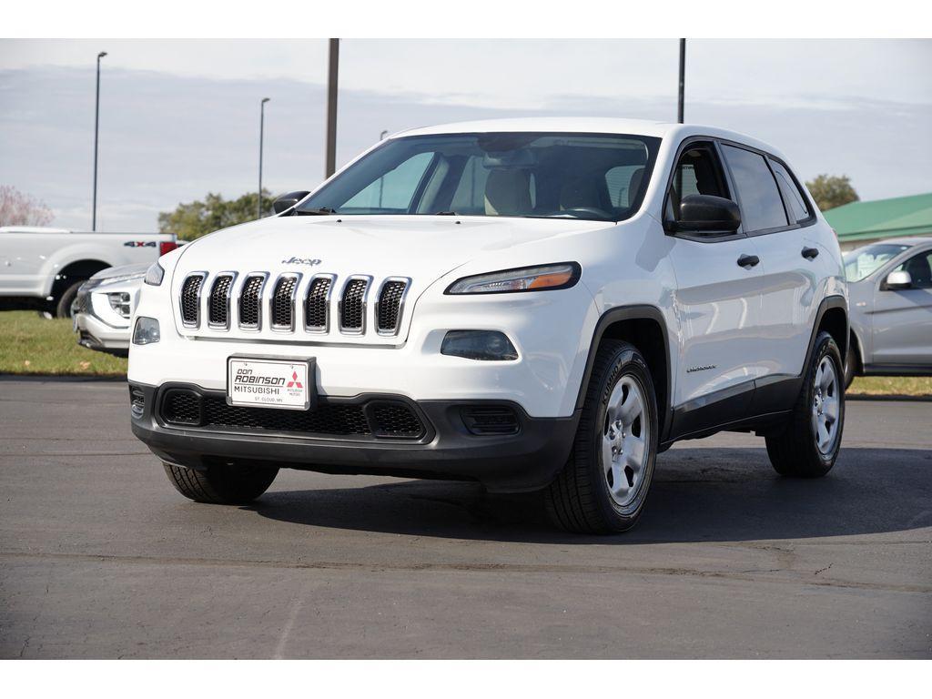 used 2017 Jeep Cherokee car, priced at $14,999