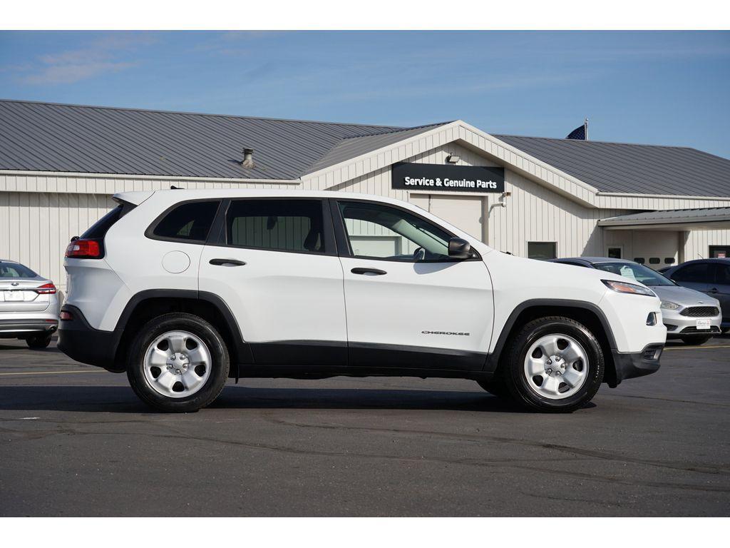 used 2017 Jeep Cherokee car, priced at $14,999