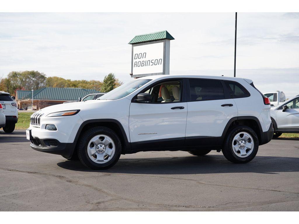 used 2017 Jeep Cherokee car, priced at $14,999