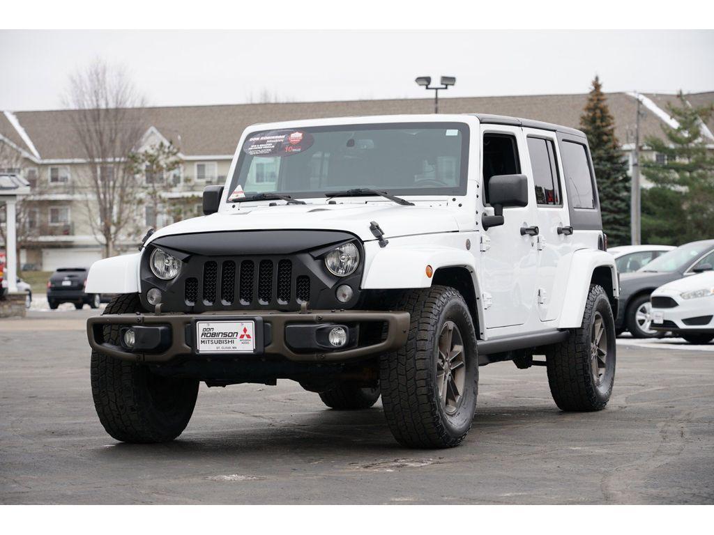 used 2016 Jeep Wrangler Unlimited car, priced at $21,999