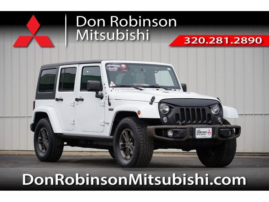 used 2016 Jeep Wrangler Unlimited car, priced at $21,999