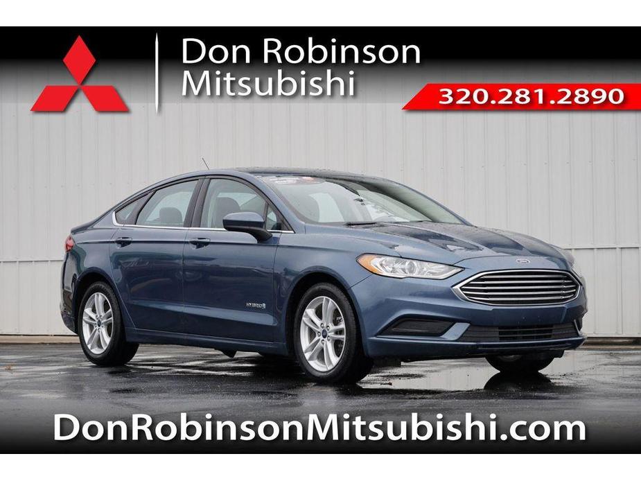 used 2018 Ford Fusion Hybrid car, priced at $14,999