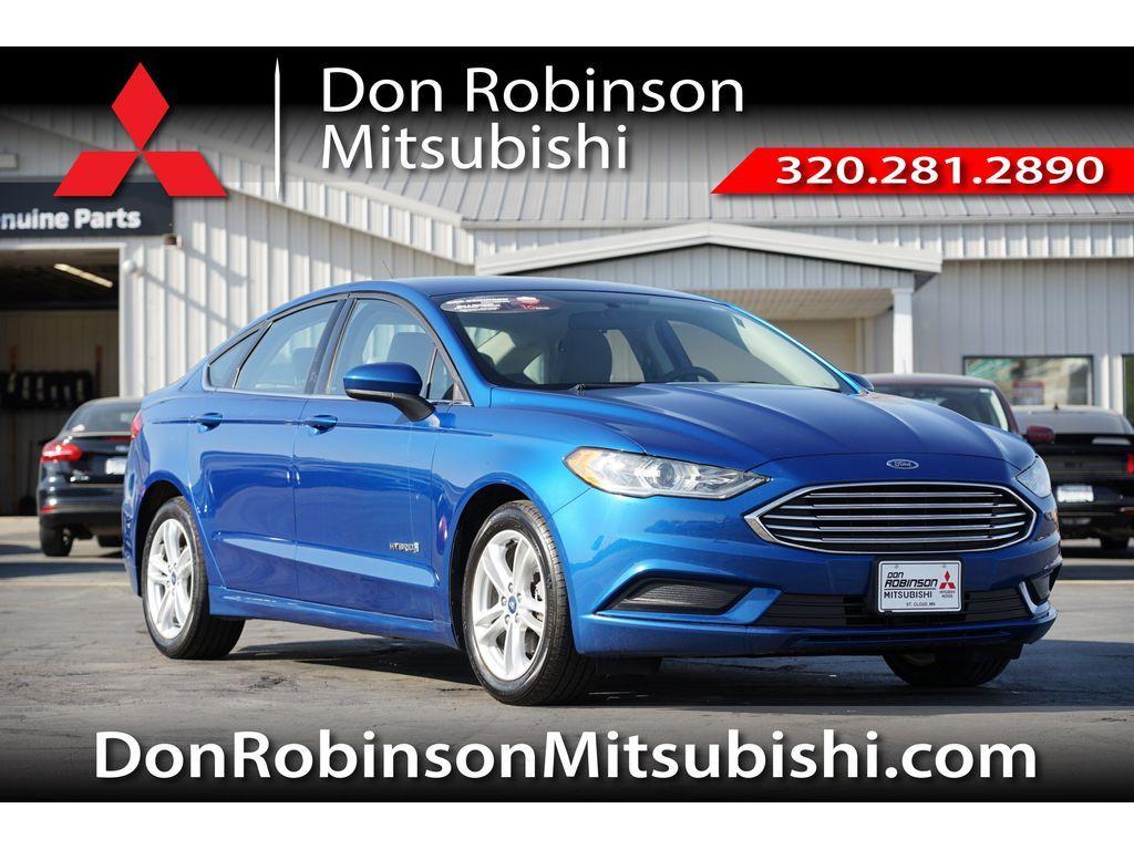 used 2018 Ford Fusion Hybrid car, priced at $16,999