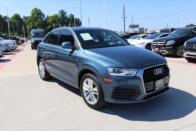 used 2018 Audi Q3 car, priced at $16,195