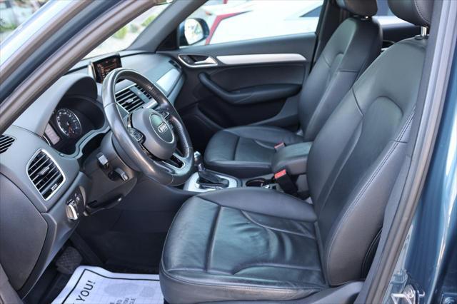 used 2018 Audi Q3 car, priced at $16,195