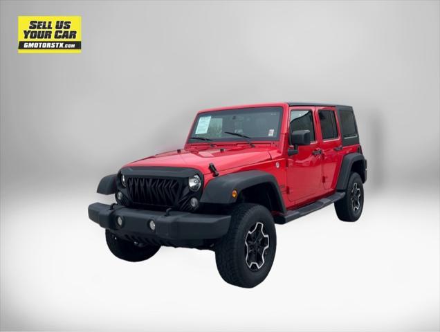 used 2016 Jeep Wrangler Unlimited car, priced at $18,995