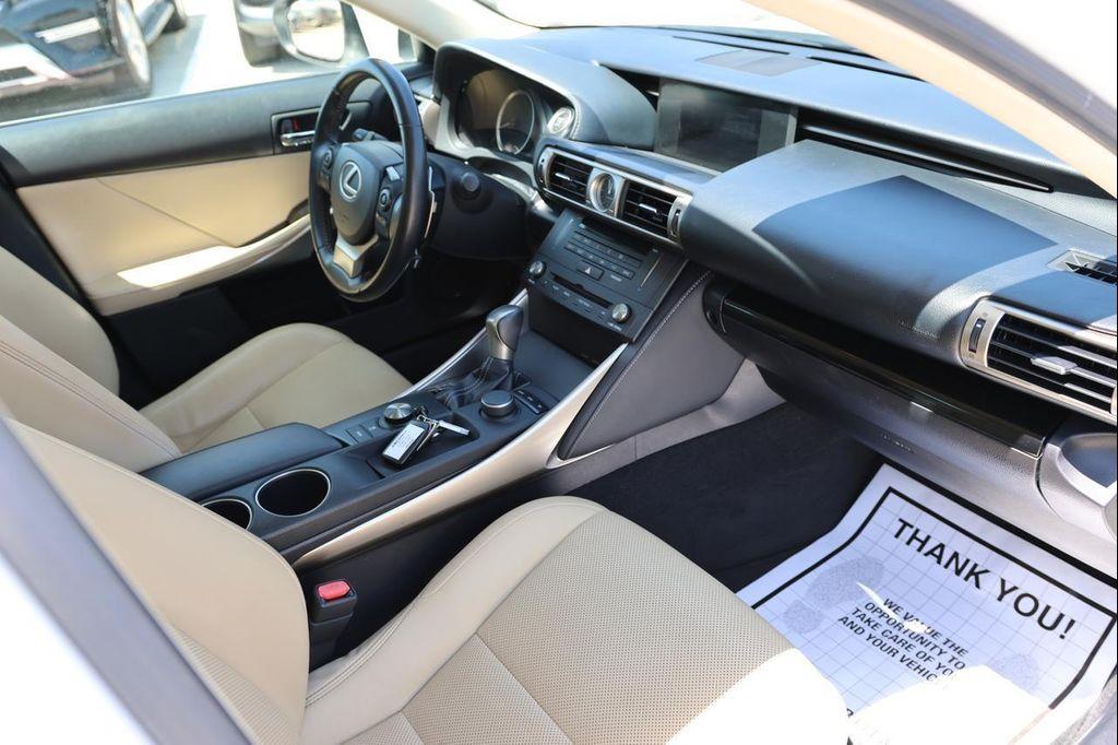 used 2015 Lexus IS 250 car, priced at $18,995